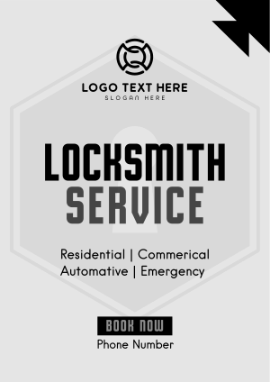 Locksmith Services Flyer Image Preview