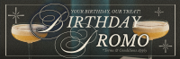 Rustic Birthday Promo Twitter Header Image Preview