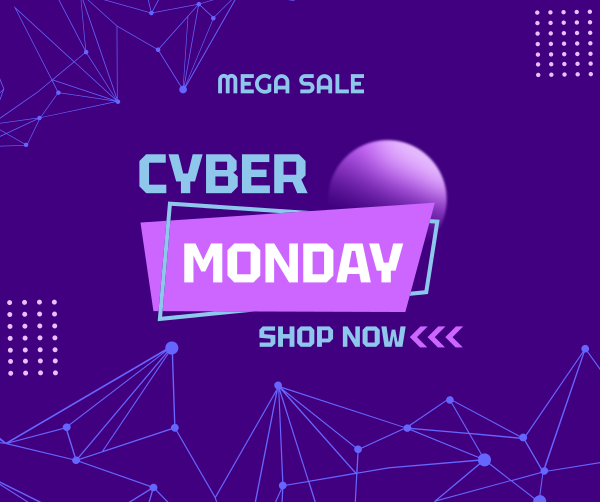 Tech Cyber Monday Sale Facebook Post Design Image Preview