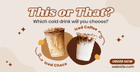 Choose Your Drink Facebook ad Image Preview