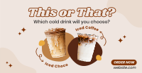 Choose Your Drink Facebook Ad Image Preview