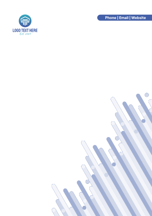 Dots and Lines Letterhead