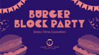 Burger Block Party Video Design