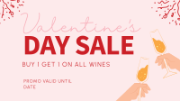 Wine Sale Facebook Event Cover Design
