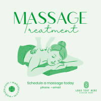 Best Massage Treatment Instagram Post Image Preview