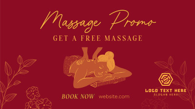 Relaxing Massage Facebook event cover Image Preview