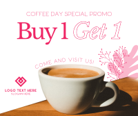 Smell of Coffee Promo Facebook Post Design