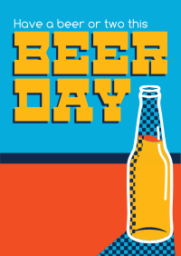 Beer or Two Poster Design