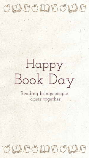 Book Day Message Facebook story Image Preview