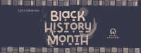 Tribal Black History Month Facebook cover Image Preview