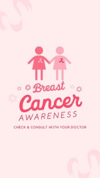Breast Cancer Awareness Instagram Story Design