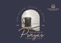 National Day Of Prayer Postcard Image Preview