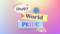 Gradient World Pride Facebook event cover Image Preview