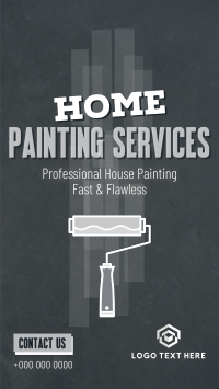 Home Painting Services Facebook Story Design