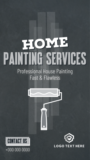 Home Painting Services Facebook story Image Preview