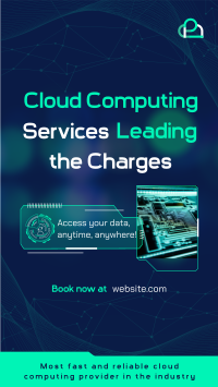 Cloud Computing Services Instagram Reel Image Preview