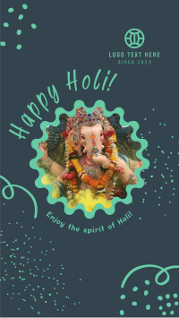Happy Holi Celebration Instagram story Image Preview