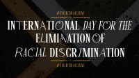 Eliminate Racial Discrimination Facebook event cover Image Preview