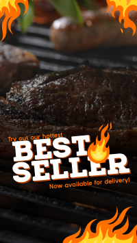 BBQ Best Seller Instagram story Image Preview