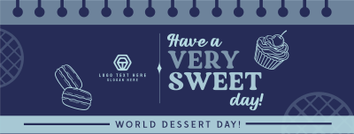 Sweet Dessert Day Facebook cover Image Preview