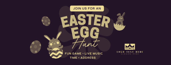 Egg-citing Easter Facebook Cover Design