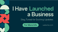 Geometric Business Launch Animation Preview
