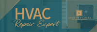 HVAC Repair Expert Twitter Header Image Preview