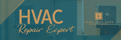 HVAC Repair Expert Twitter header (cover) Image Preview