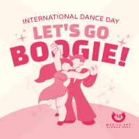 Lets Dance in International Dance Day Instagram post Image Preview