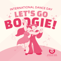 Lets Dance in International Dance Day Instagram Post Design