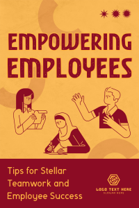 Empowering Employees Pinterest Pin Image Preview