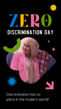 Zero Discrimination Diversity Instagram reel Image Preview