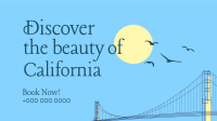 Golden Gate Bridge Facebook Event Cover Design
