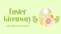 Floral Egg Giveaway Facebook event cover Image Preview