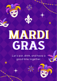 Mardi Gras Masquerade Poster Image Preview