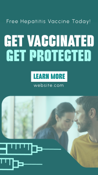 Simple Hepatitis Vaccine Awareness TikTok video Image Preview