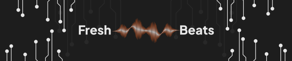 Fresh Beats SoundCloud Banner Design Image Preview
