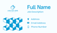 Modern Business Isometric Business Card Preview