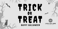 Wicked Halloween Twitter Post Design