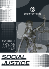 Maximalist Social Justice Flyer Design