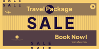 Travel Package Sale Twitter post Image Preview