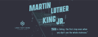 Martin Luther Quote Tribute Facebook Cover Design
