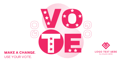 Vote for Change Facebook ad Image Preview