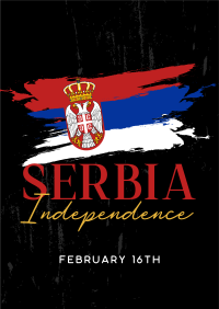 Serbia Day Flyer Design