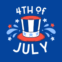 Celebration of 4th of July Instagram post Image Preview