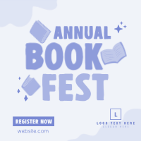 Annual Book Event Instagram Post Preview
