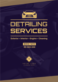 Car Detailing Services Poster Image Preview
