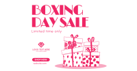 Boxing Day Clearance Sale Facebook Ad Design