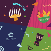 Colorful Kwanzaa Instagram post Image Preview