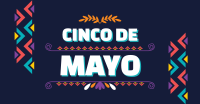 Cinco De Mayo Triangles Facebook Ad Image Preview